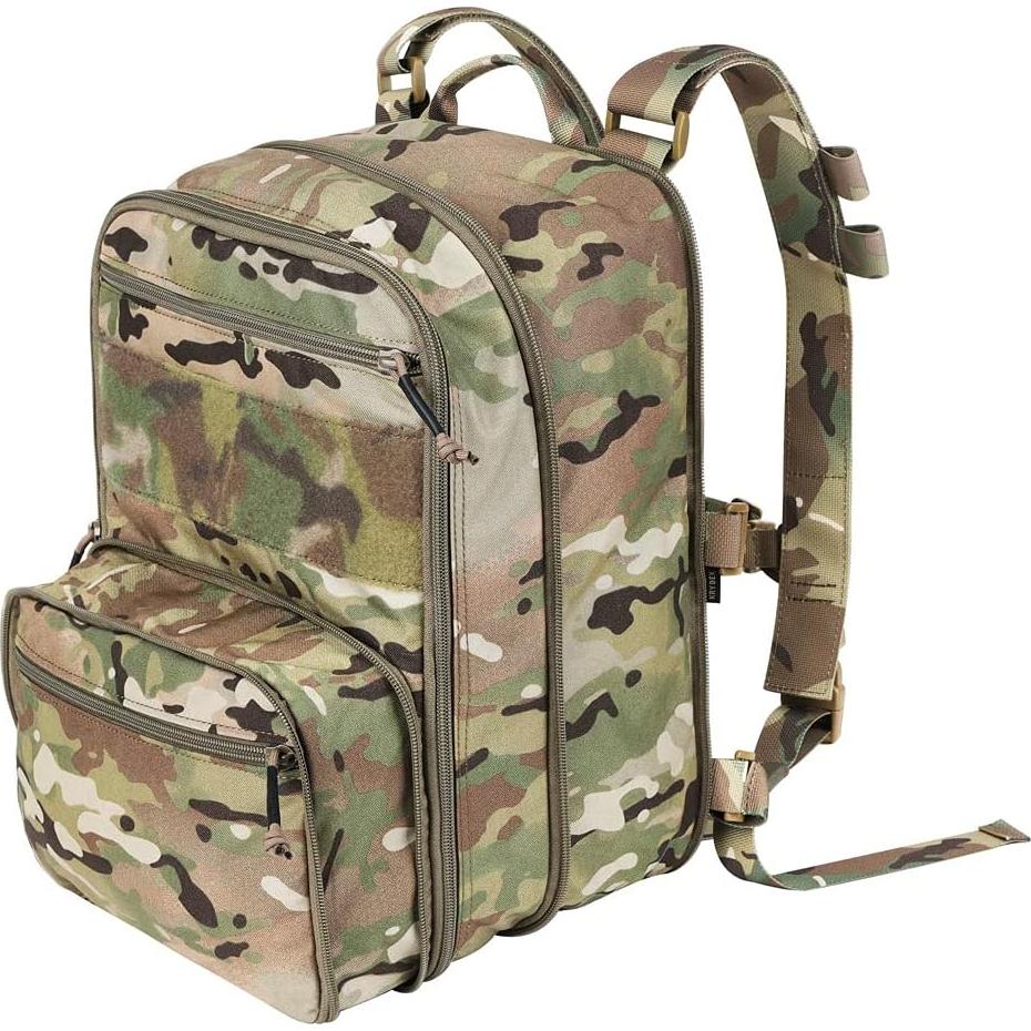 Mochila Táctica KRYDEX Expandible 18L Camo Senderismo