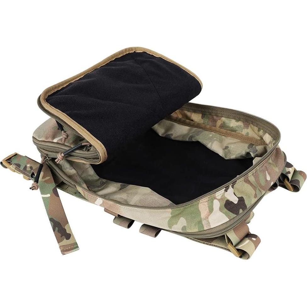 Mochila Táctica KRYDEX Expandible 18L Camo Senderismo