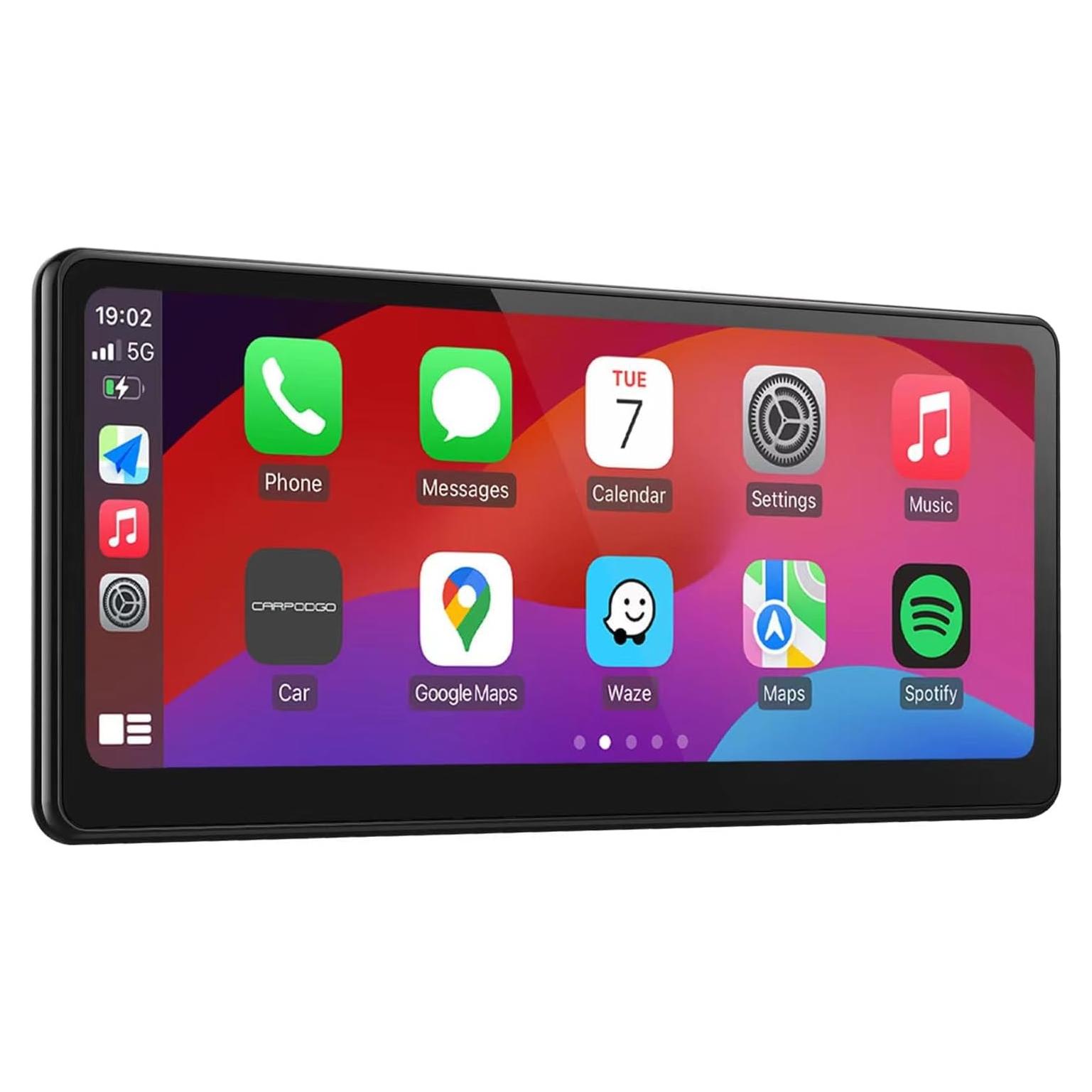 CarpodGo T3 Pro Pantalla Táctil 8.9" 60fps Wireless Carplay