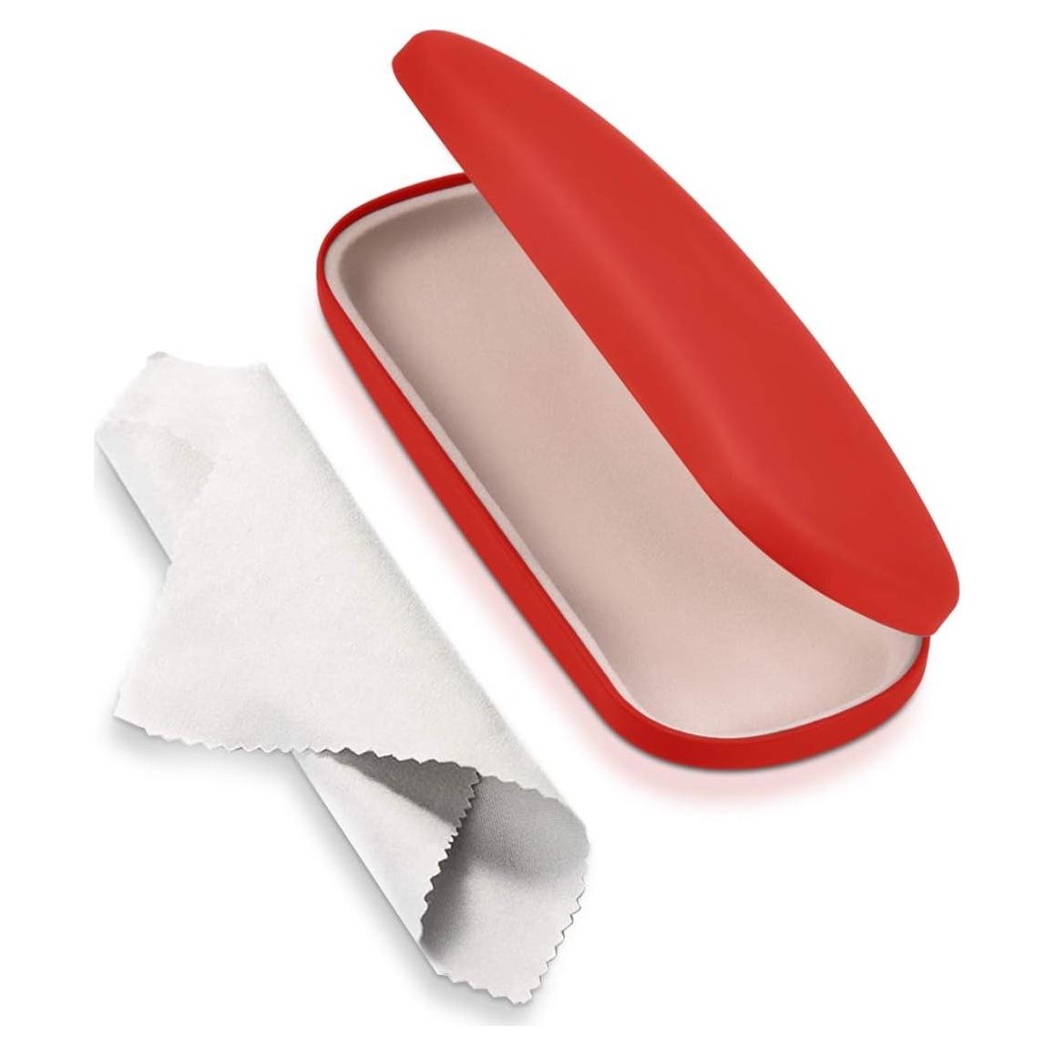 Estuche Duro para Gafas RayLove Unisex Rojo 15.24x5.08cm
