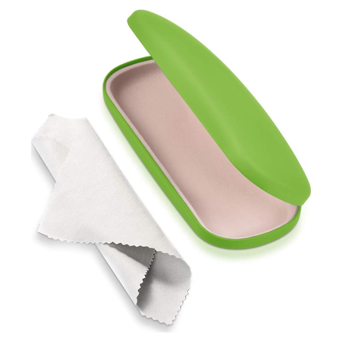 Estuche Duro para Gafas RayLove Unisex Verde 15.24 cm