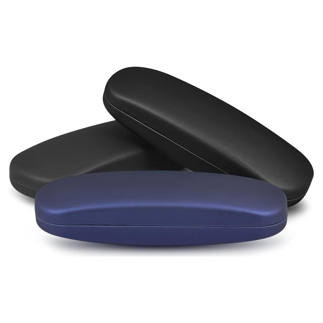 Estuche Duro para Gafas RayLove Unisex Negro y Azul