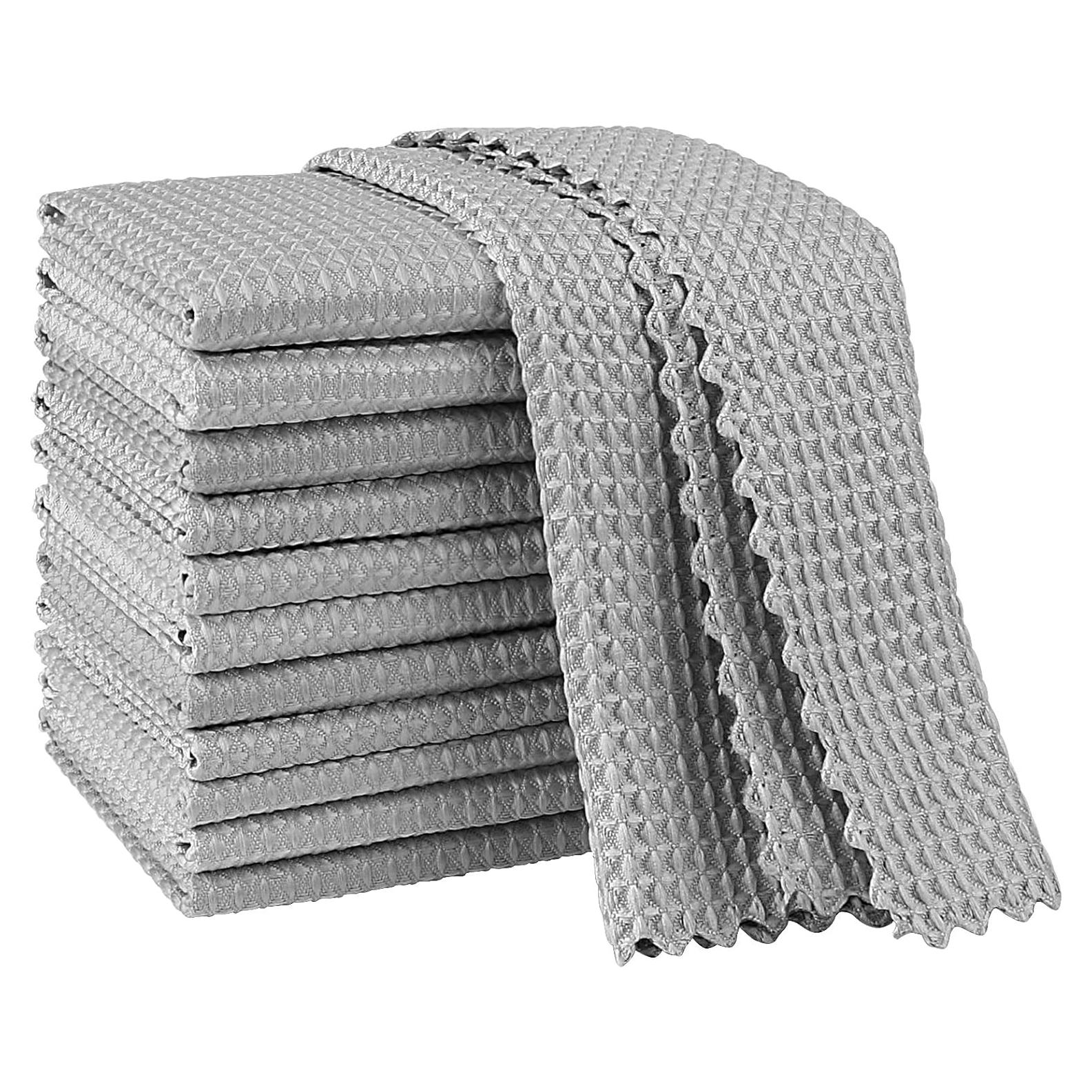 Paño de Microfibra AIDEA 12PK 28x28 cm para Limpieza