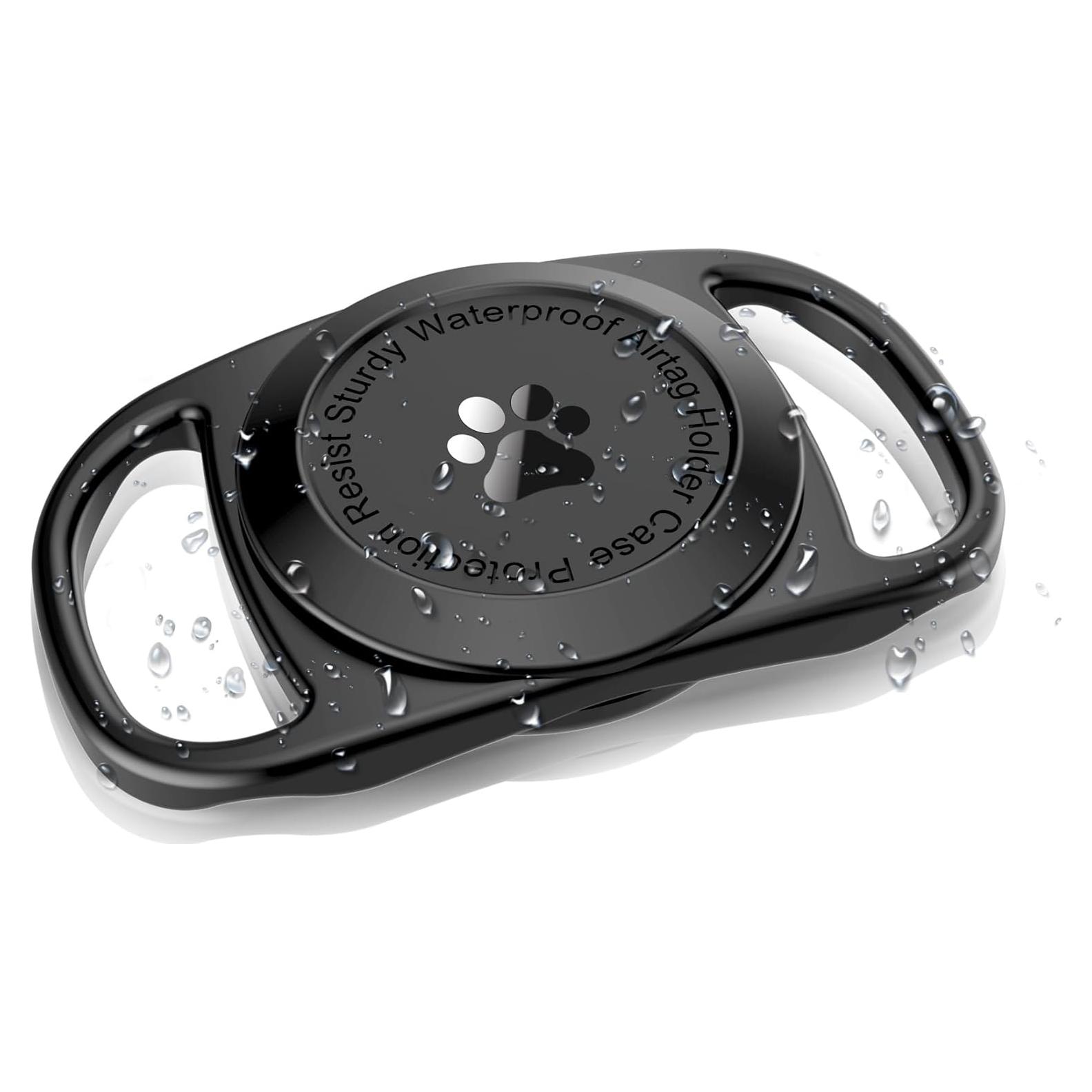Soporte para Collar de Perro Airtag Tieuwant Negro