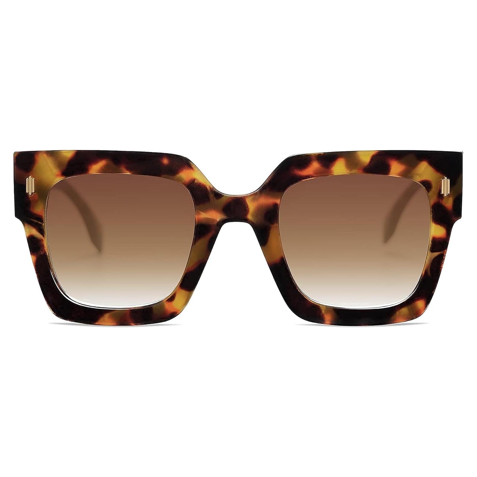 Gafas de sol cuadradas SOJOS SJ2194 UV400 para mujeres