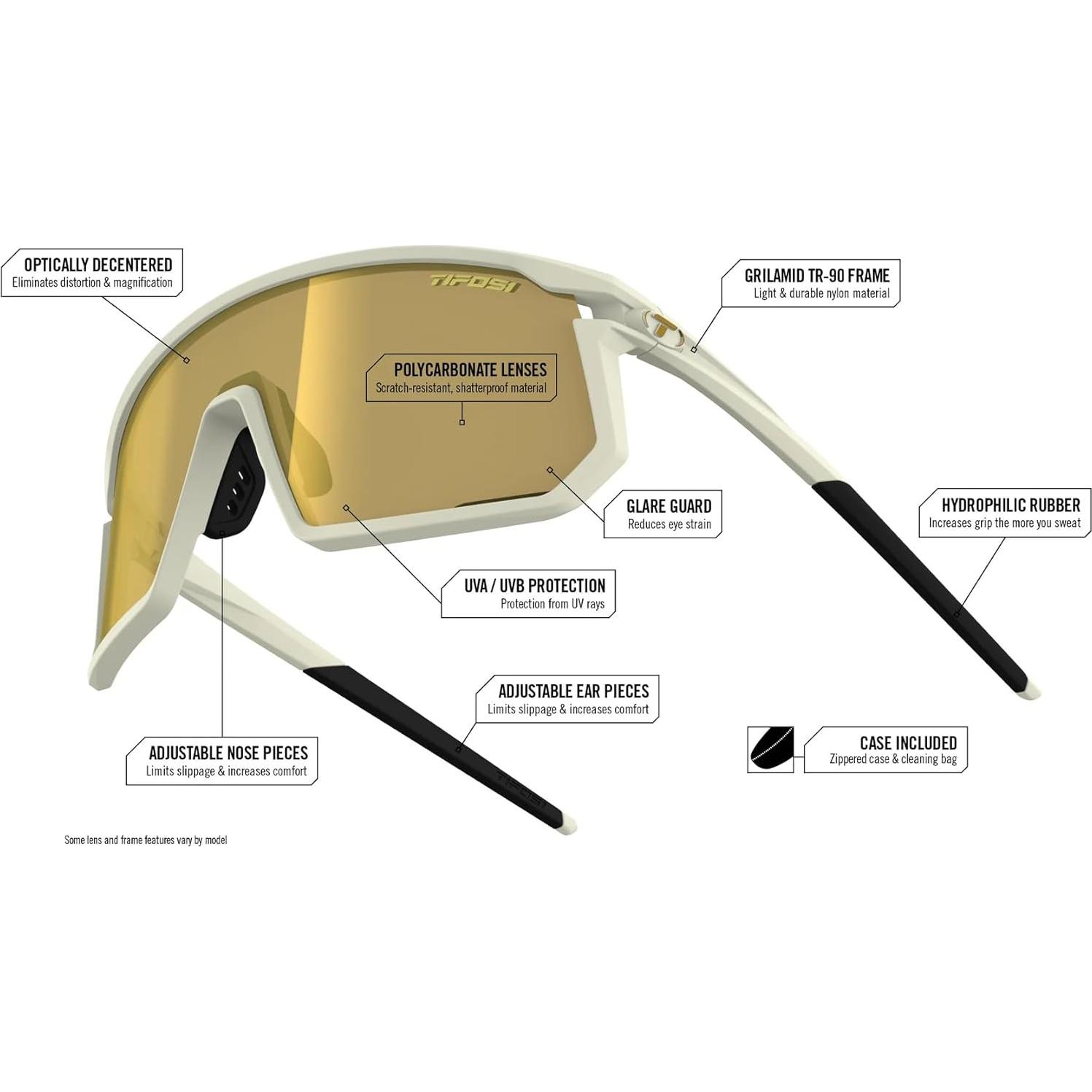 Gafas de Ciclismo Tifosi Moab - Lentes Intercambiables