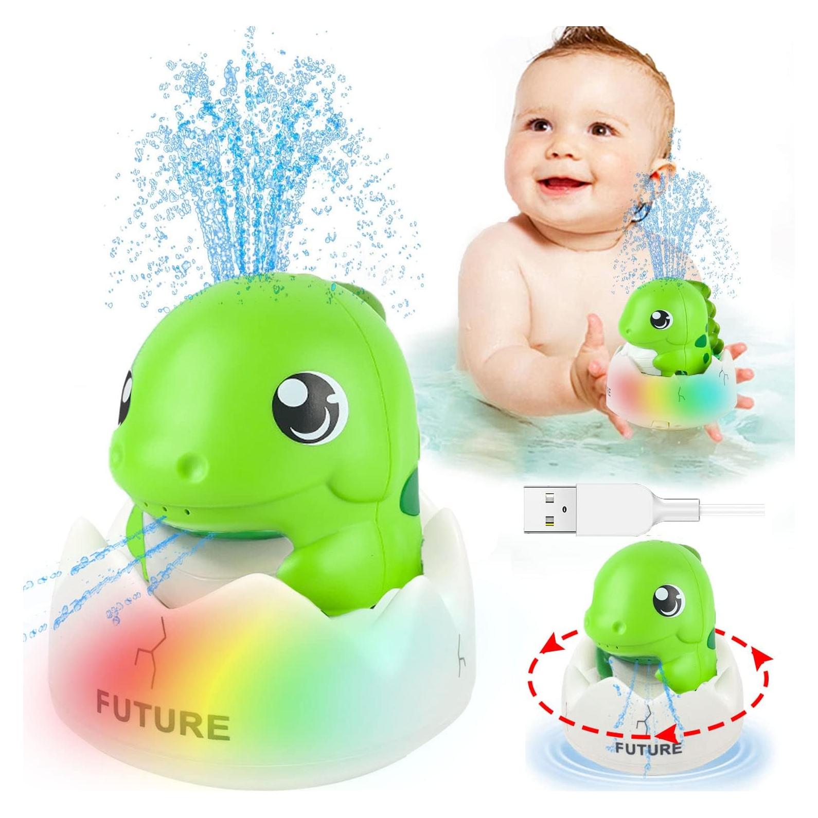 Juguete de Baño Ballena ZHENDUO Recargable Verde 272g