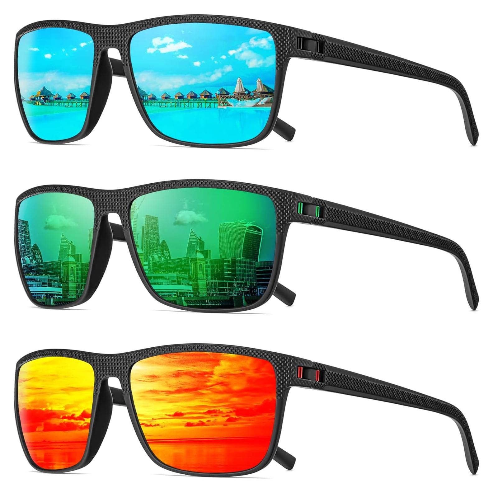 Gafas de sol QALLY polarizadas UV400 para hombres