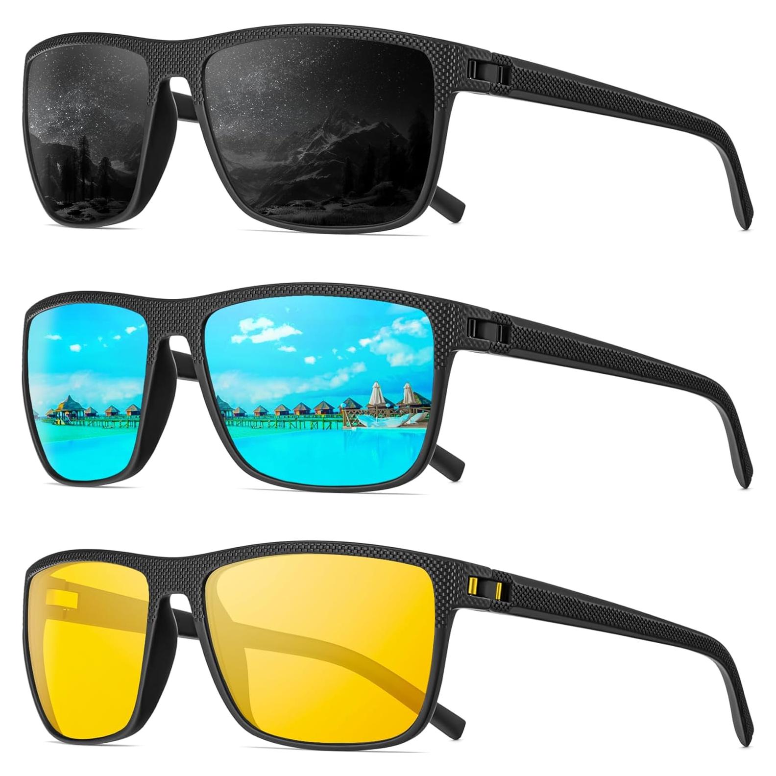 Gafas de sol QALLY polarizadas UV400 para hombres