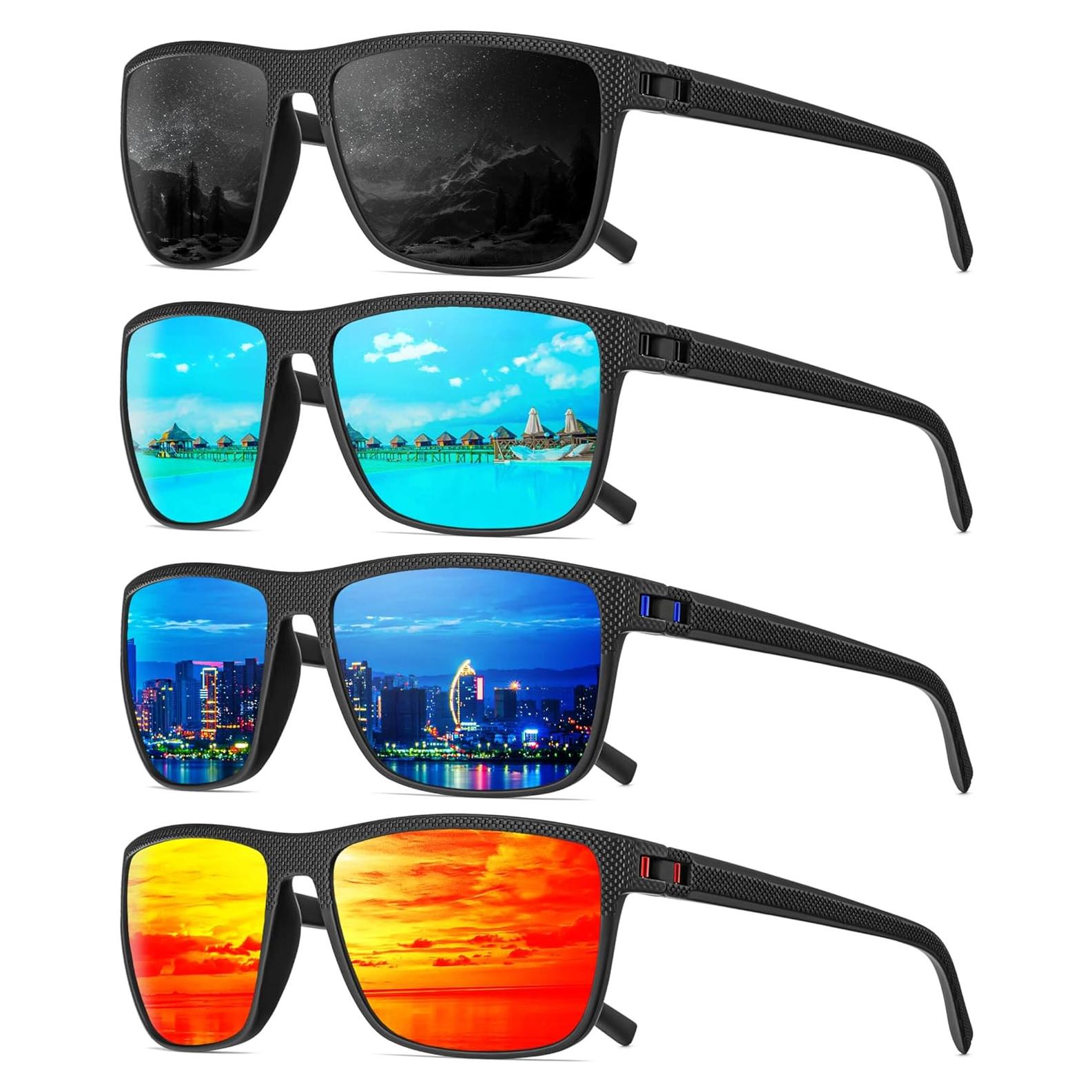 Gafas de sol QALLY polarizadas UV400 para hombres