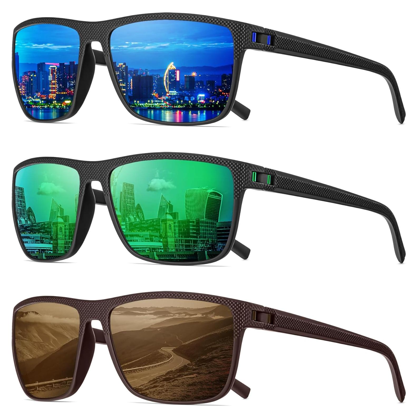 Gafas de sol QALLY polarizadas UV400 para hombres