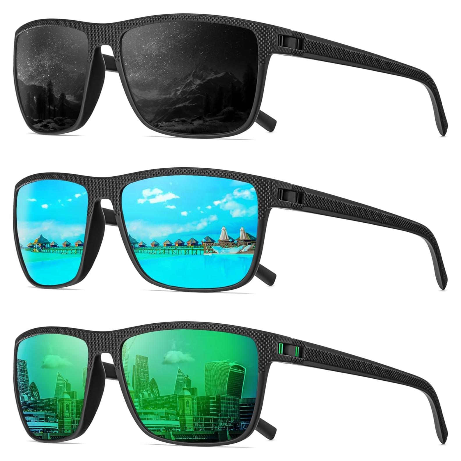 Gafas de sol QALLY polarizadas UV400 para hombres