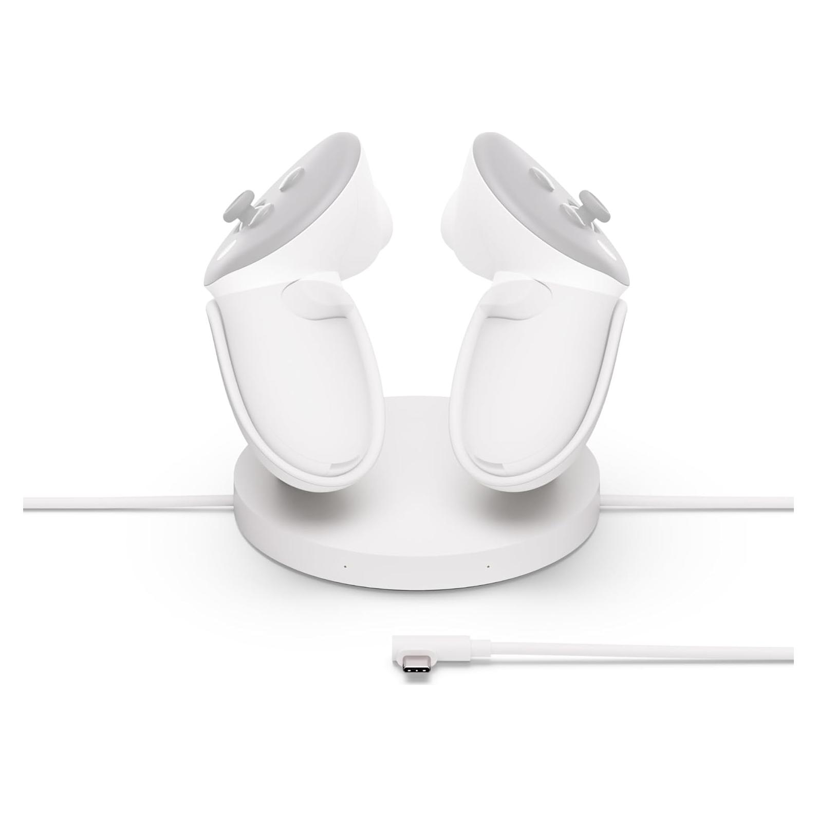 Base de Carga Meta Quest 3/3S - Carga Inalámbrica Controladores