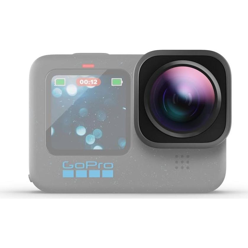 Max Lens Mod 2.0 GoPro para HERO12 Black - Estabilización 4K60