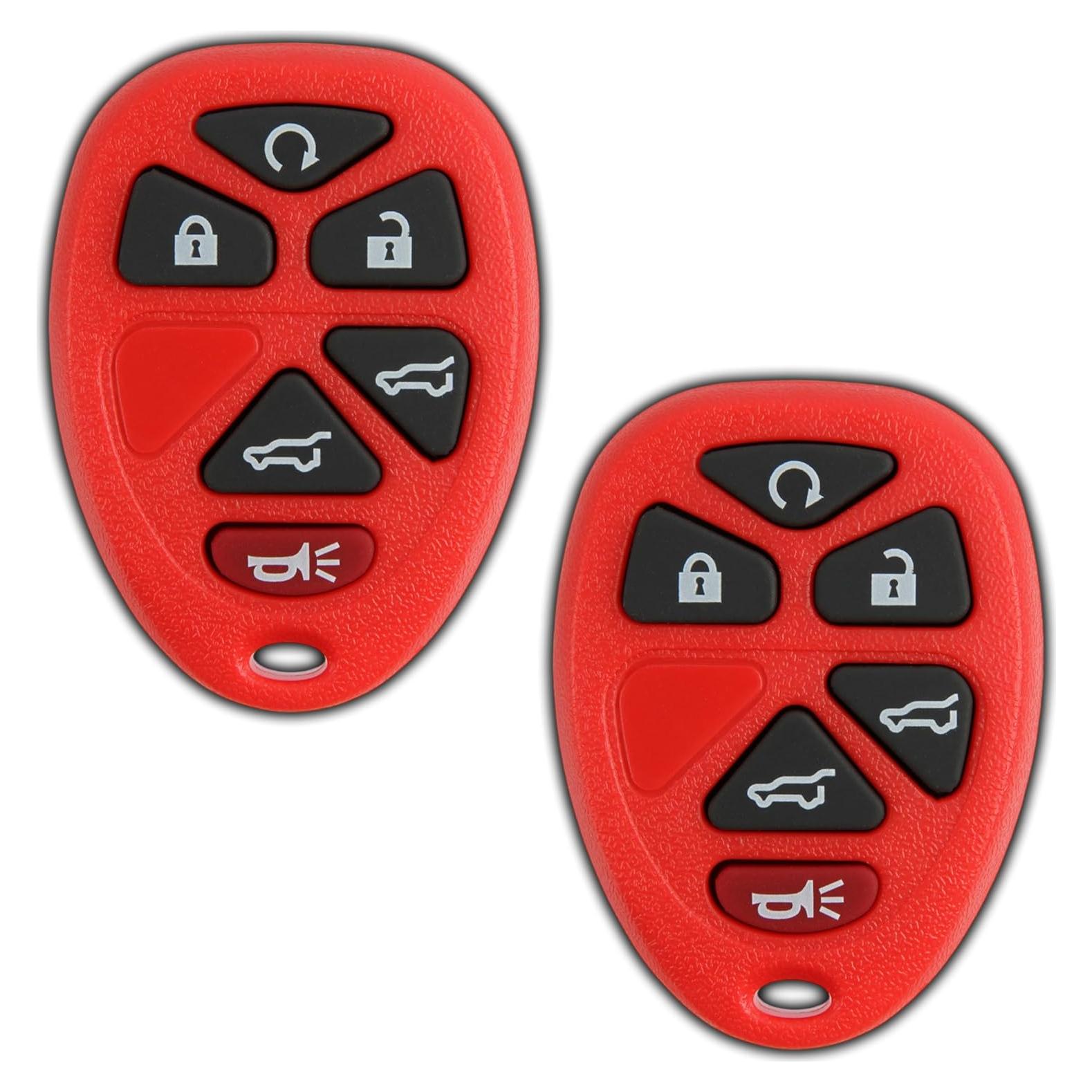 2X Llave Remota KeylessOption para Cadillac y Chevrolet