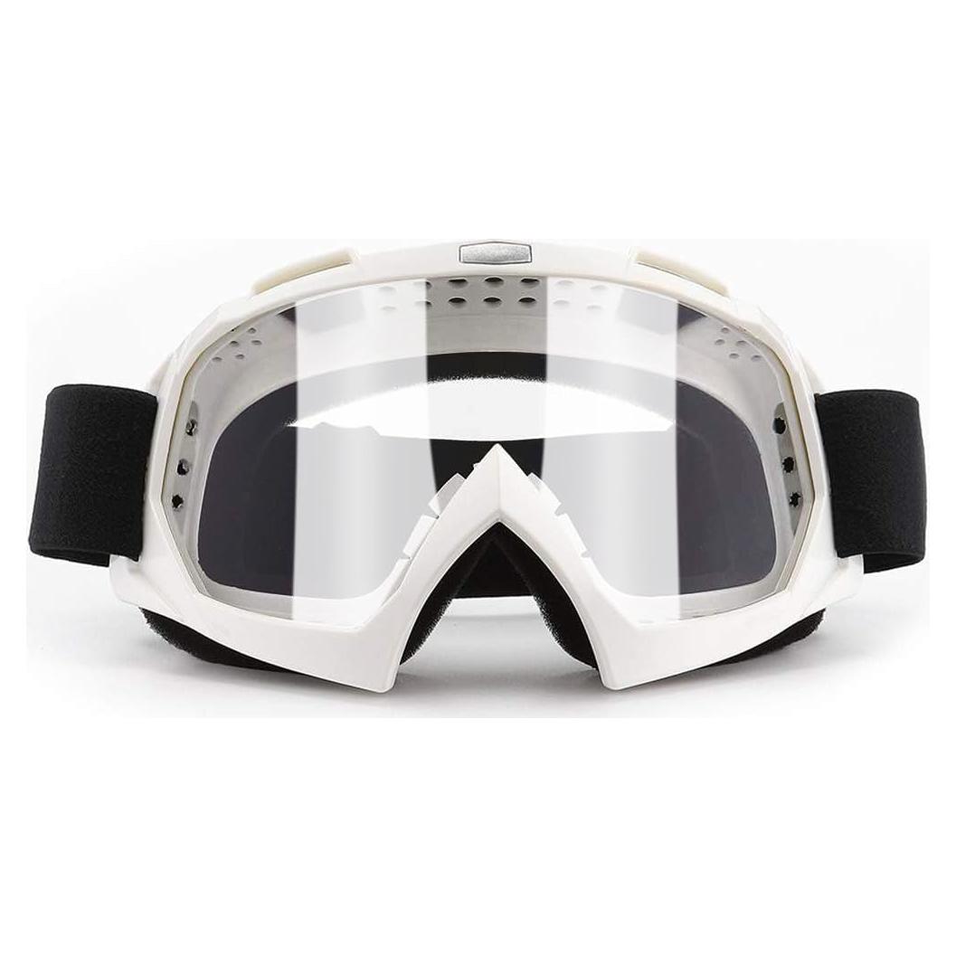 Gafas de Motocross SPOSUNE ATV UV400 Unisex Blancas