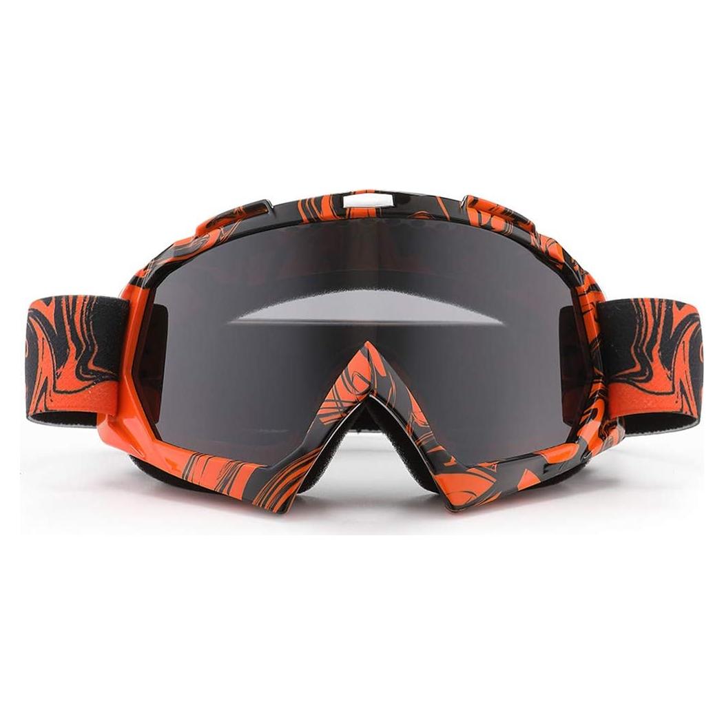 Gafas de Motocross SPOSUNE Lente Tigre y Gris UV400
