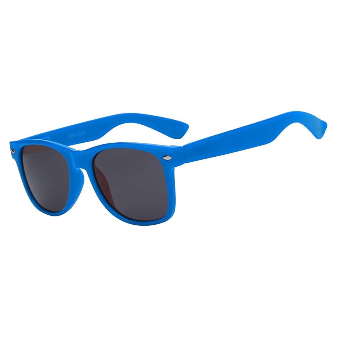 Gafas de Sol Retro Unisex OWL Azul Humo 55mm UV