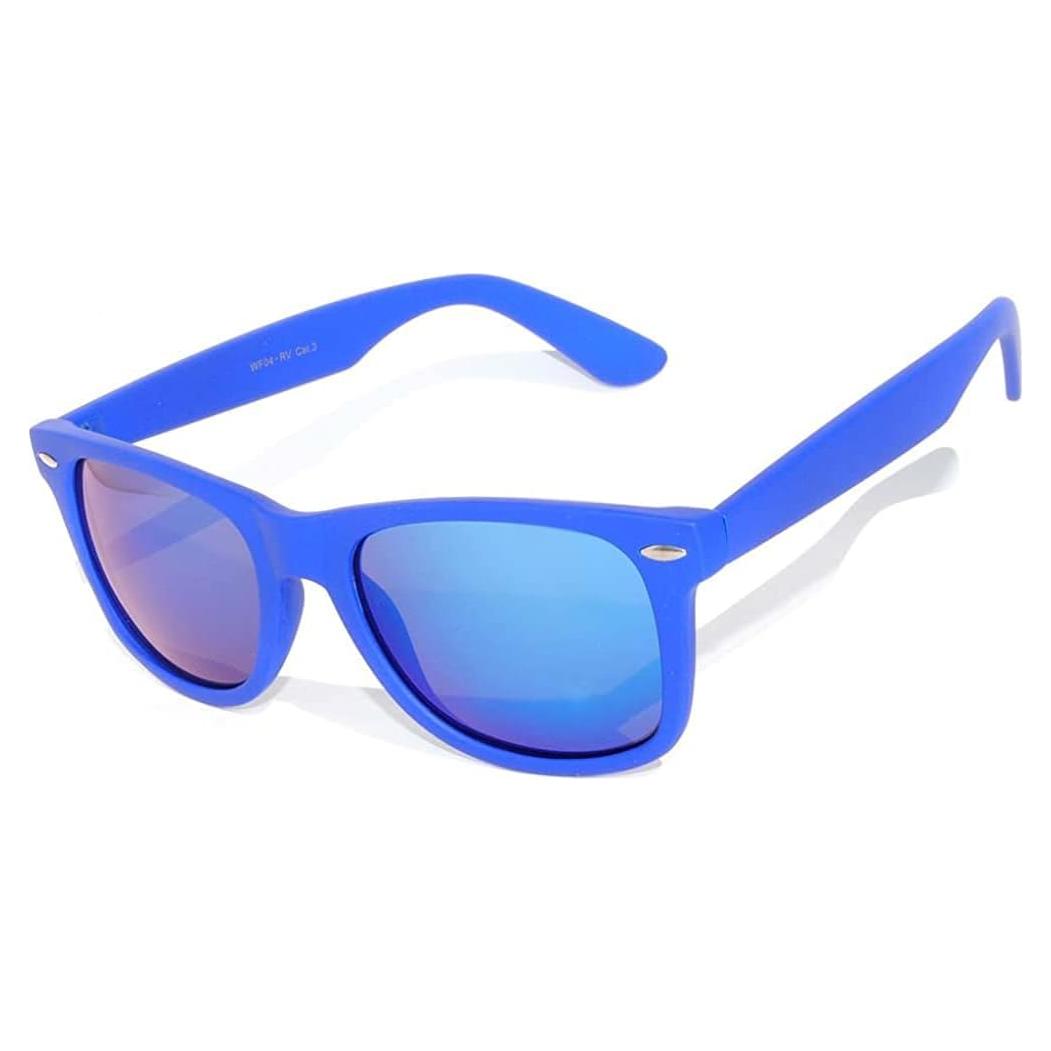 Gafas de Sol Retro Unisex OWL Espejo Azul UV400