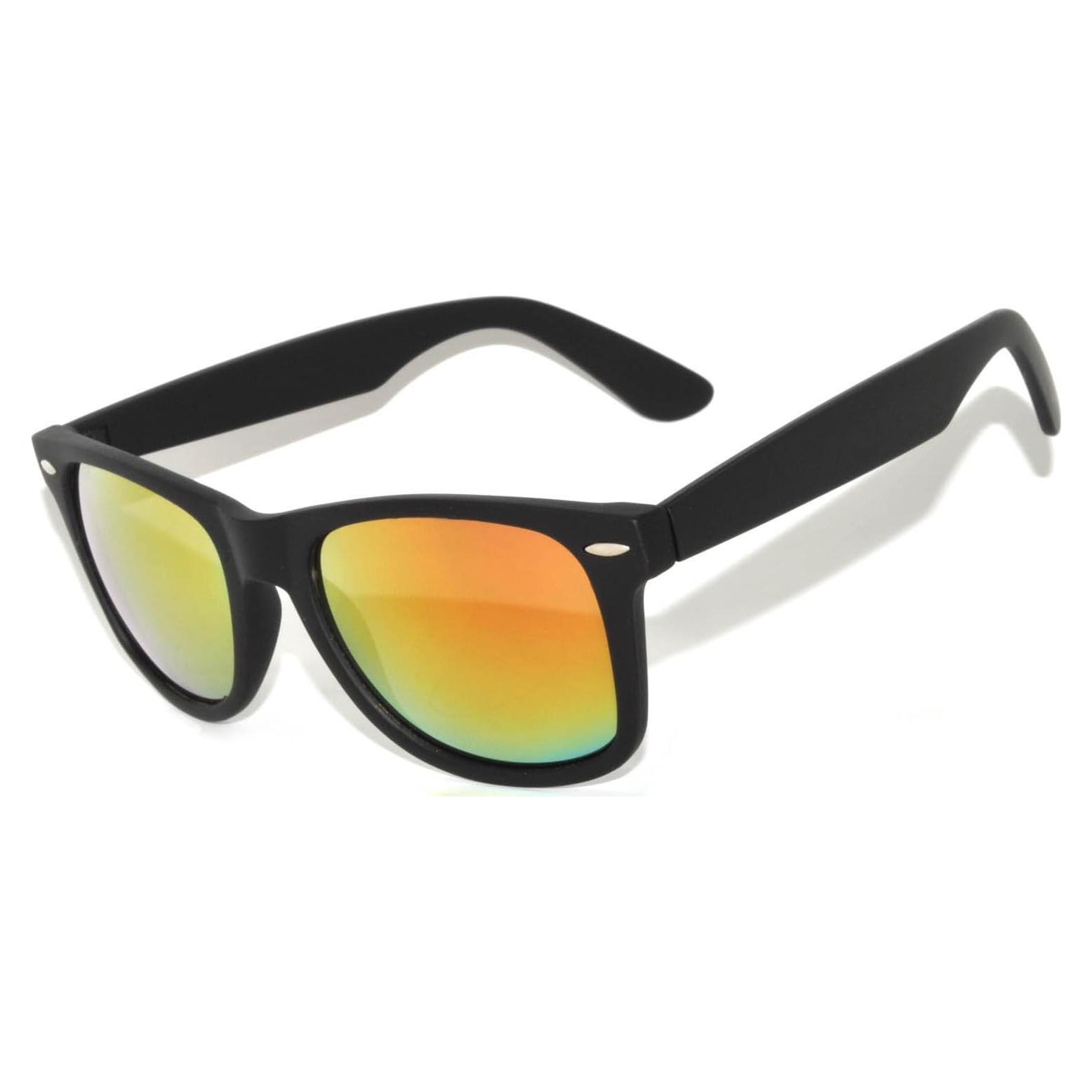 Gafas de sol retro unisex OWL marco plástico 55mm