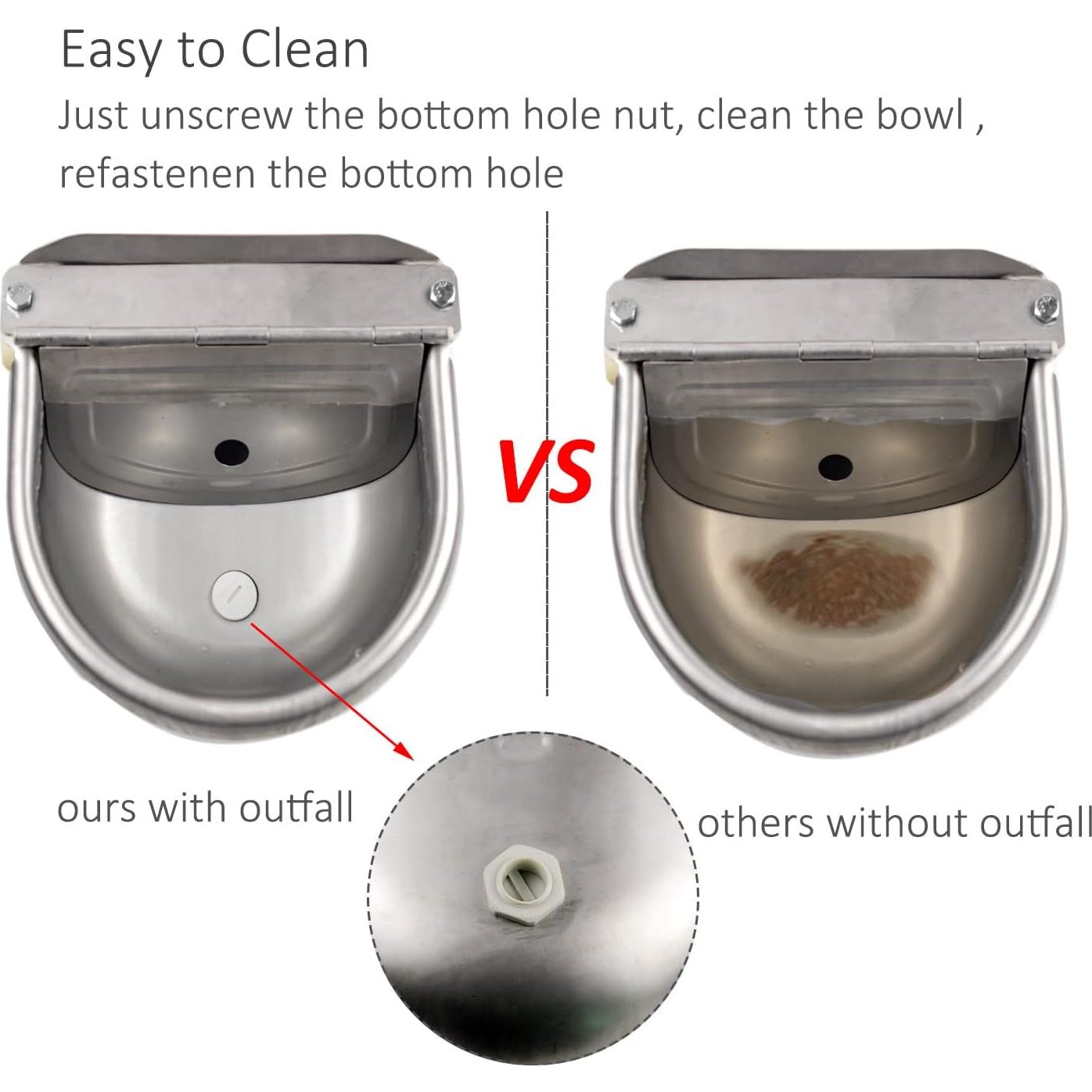 Dispensador Automático de Agua Essilnn Grande Acero Inoxidable