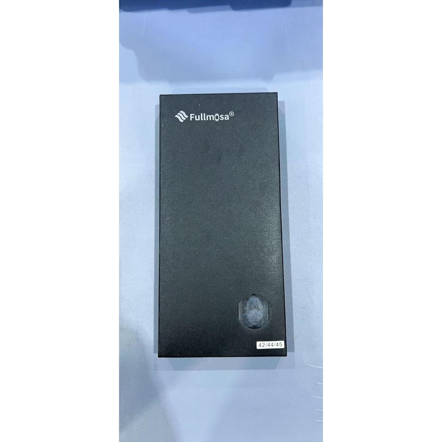 Correa de Metal Fullmosa para Apple Watch 42mm 44mm 45mm Negra