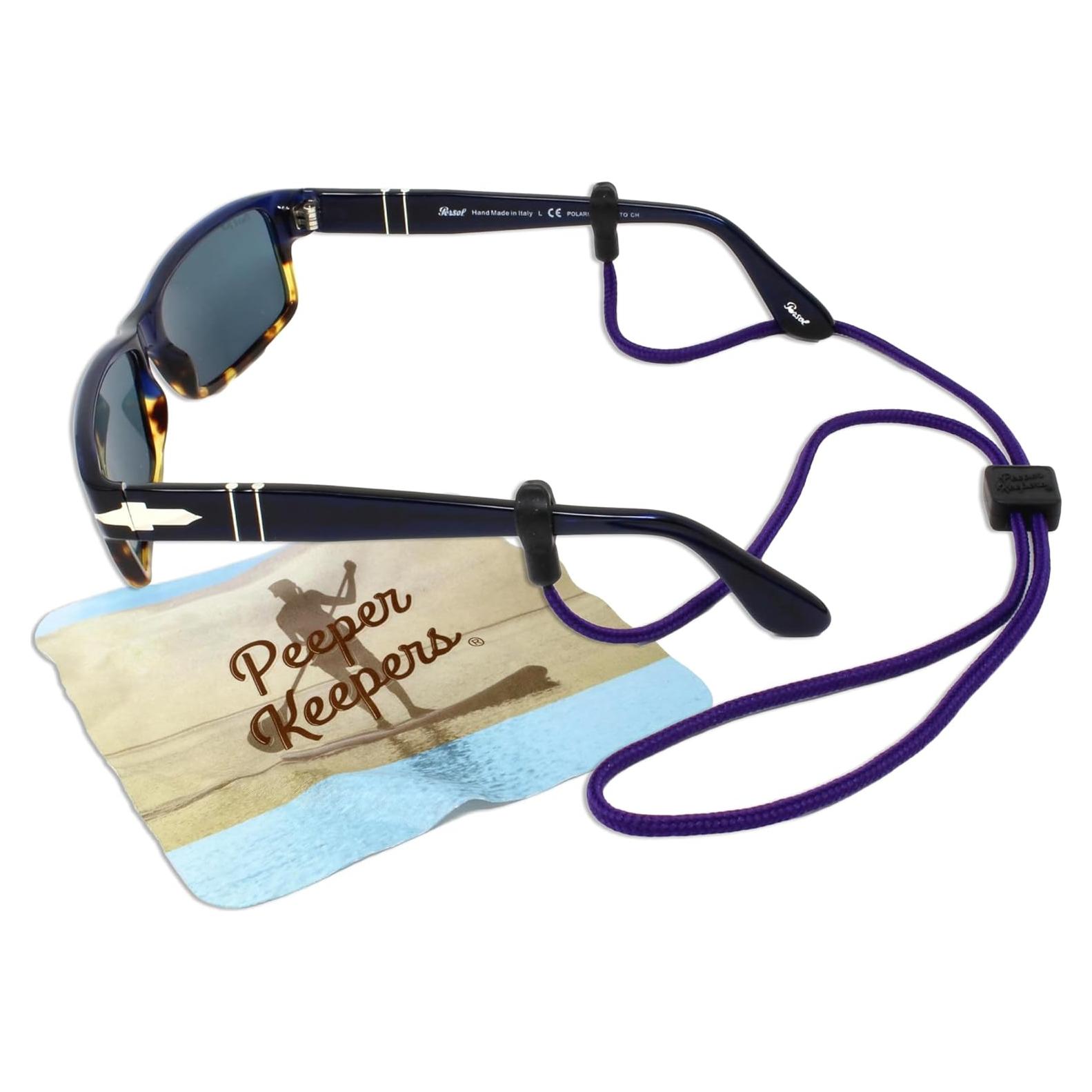 Retenedor de Gafas Peeper Keepers PK550 Ajustable con Paño