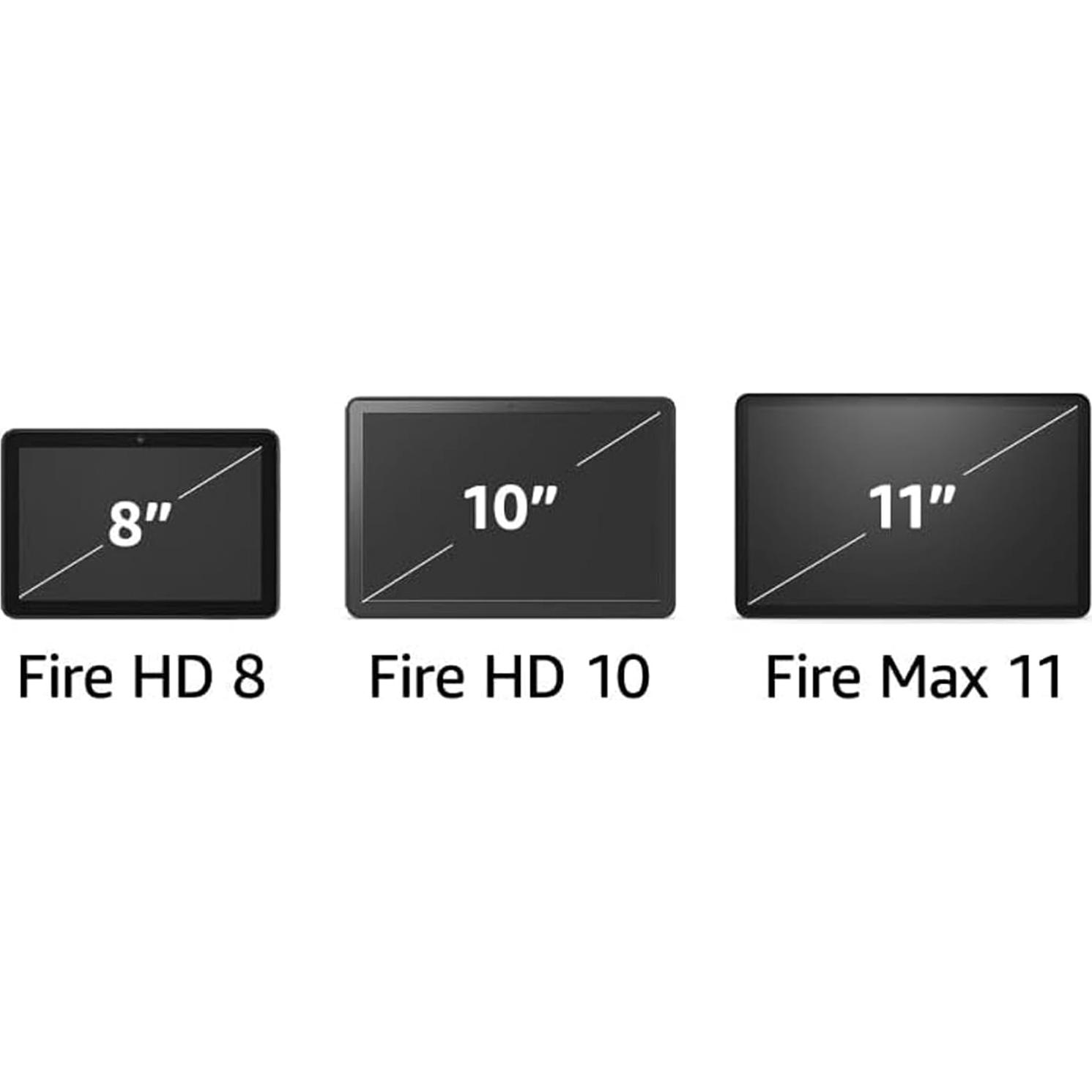 Amazon Fire Max 11 tablet (newest model) vivid 11” display, all-in-one for streaming, reading, and gaming, 14-hour battery life, optional stylus and keyboard, 128 GB, Gray, without lockscreen ads