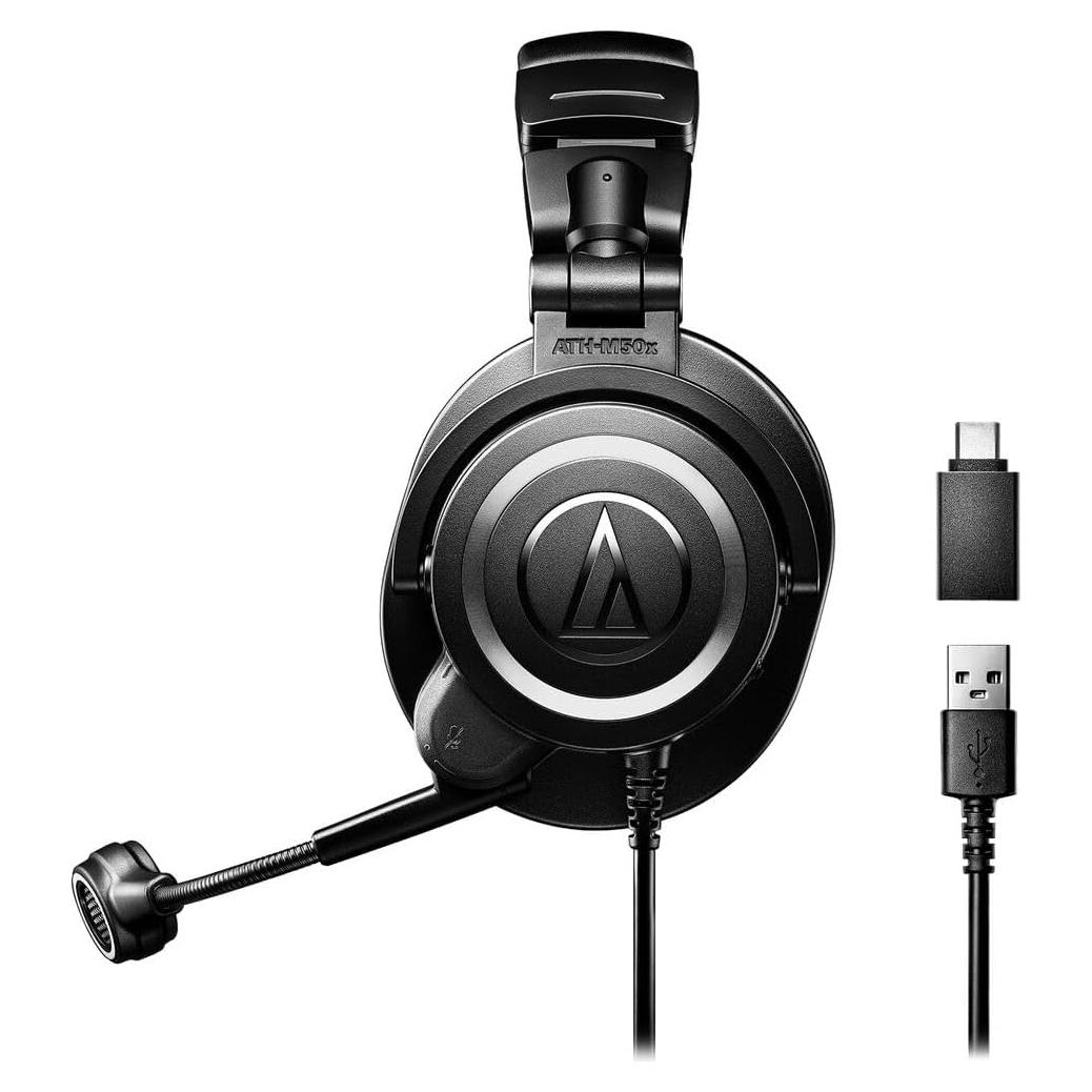 Auriculares Audio-Technica ATH-M50xSTS-USB para Streaming