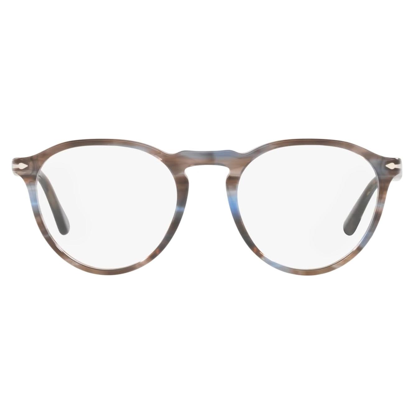 Montura de gafas recetadas Persol PO3286V Azul Rayas 51mm