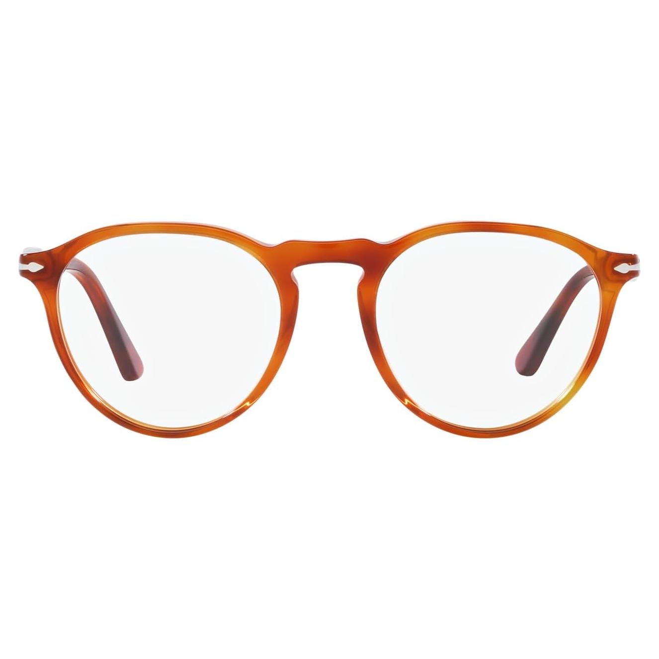 Montura de gafas Persol PO3286V redondas para hombres 51mm