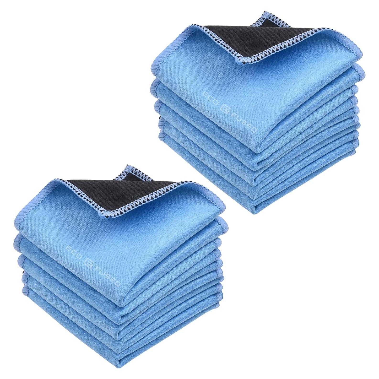 Paños de limpieza Eco-Fused 10 unidades microfibra 16.7x15.7cm