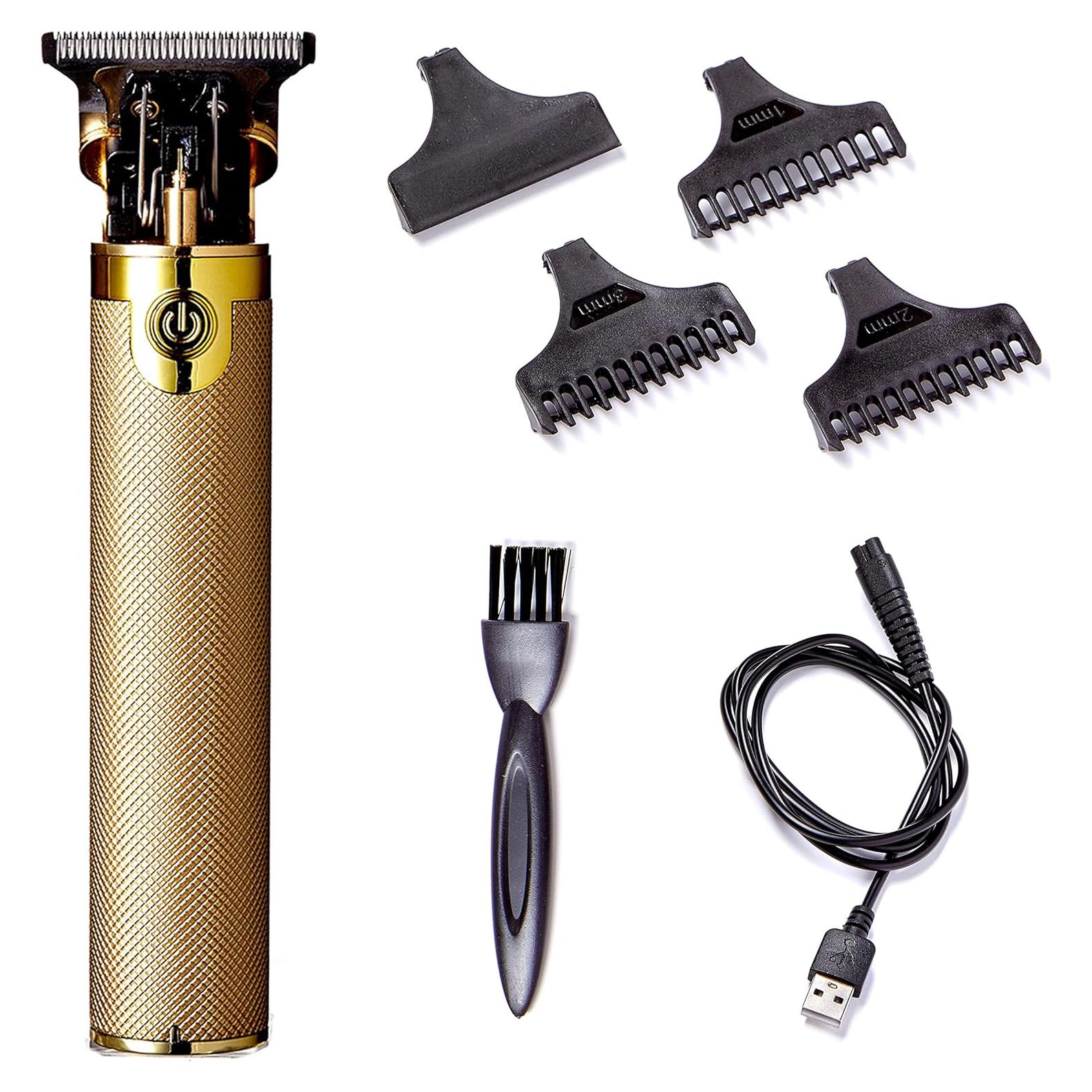 Cortadora de Cabello RED by Kiss Inalámbrica Oro Kit Aseo