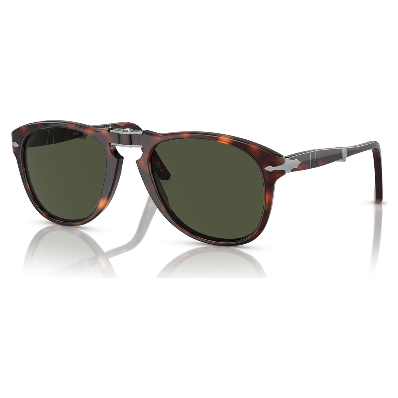 Gafas de Sol Persol PO0714 Plegables Aviador Havana