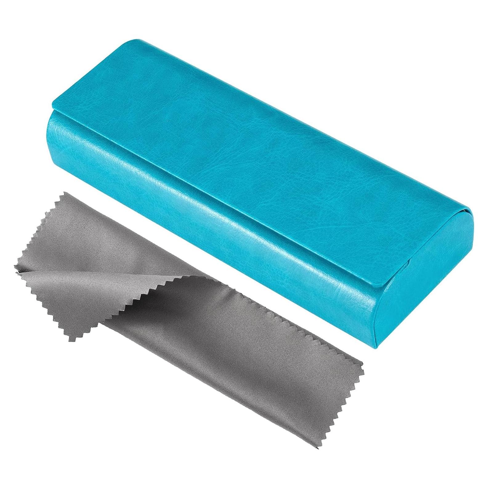 Estuche de Gafas Vemiss Azul Portátil y Ligero 15.6x6x3cm