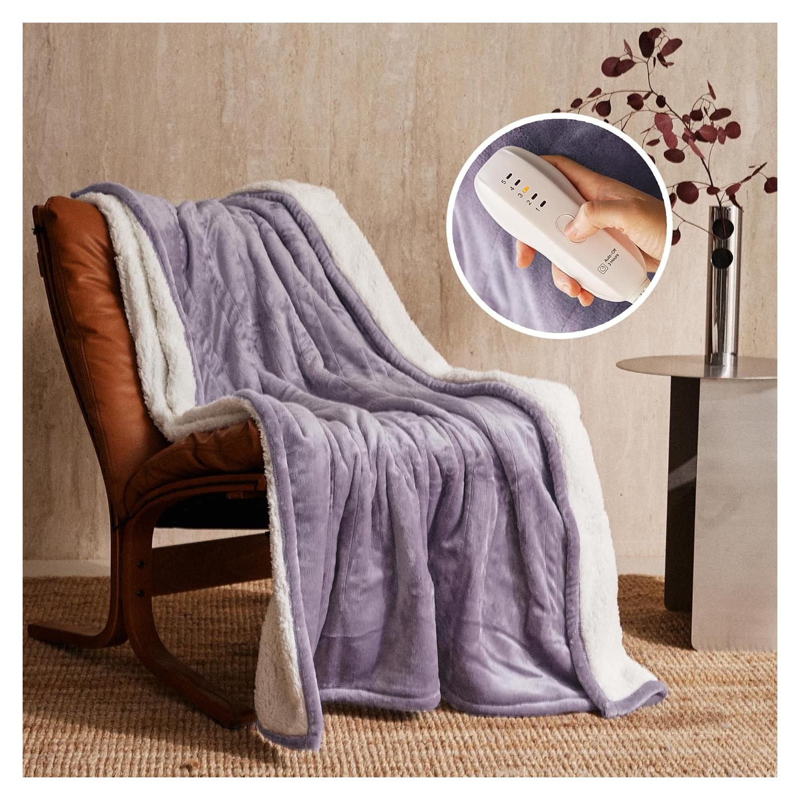 Manta Calentada JET'S HOME 127x152 cm - Eléctrica Lavable