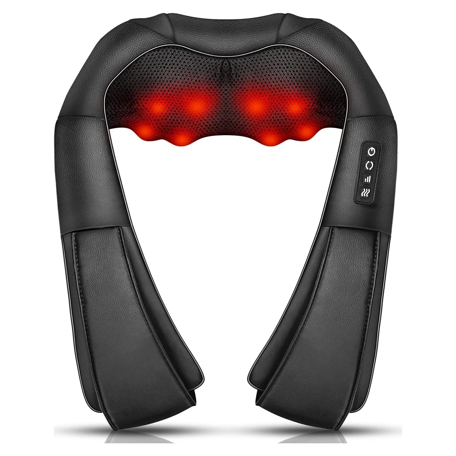 Masajeador de Cuello iKristin con Calor y Shiatsu 3D