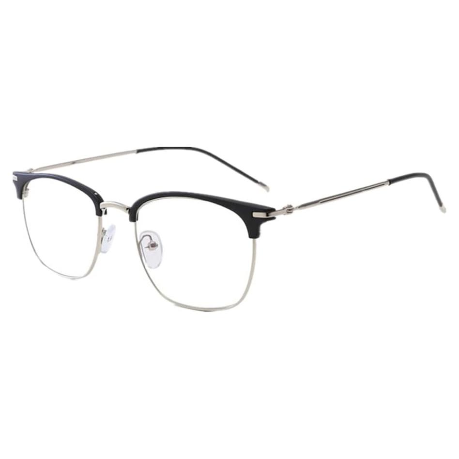 Gafas ópticas retro Shiratori 43mm lentes claros unisex