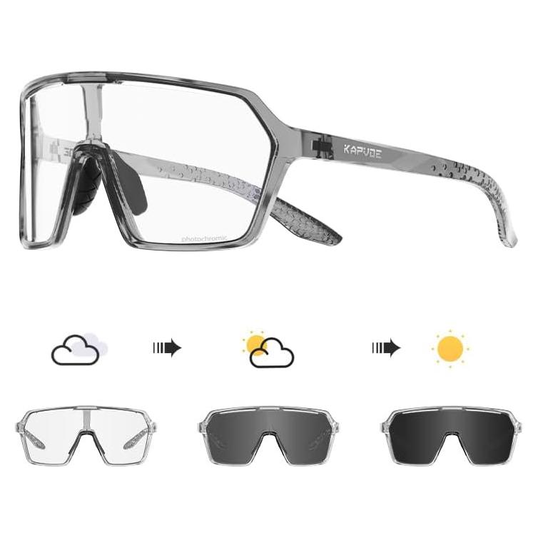 Gafas de Ciclismo KAPVOE K335 Fotoquímicas UV400