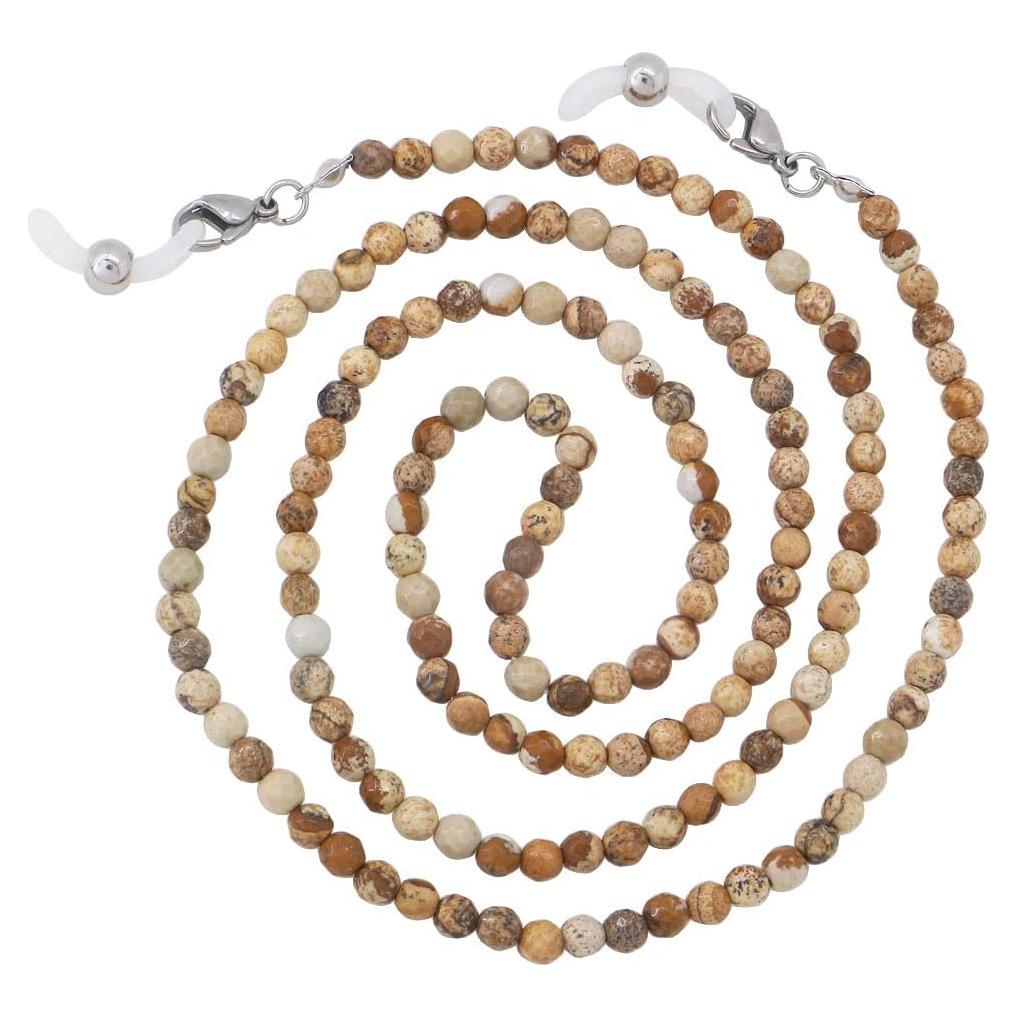 Cadena de Gafas KAI Top de Piedra Natural para Mujeres