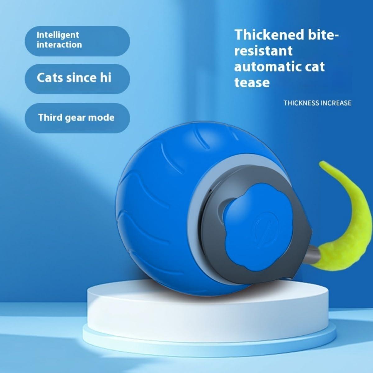 Bola Interactiva para Gatos UUBEI Verde Recargable