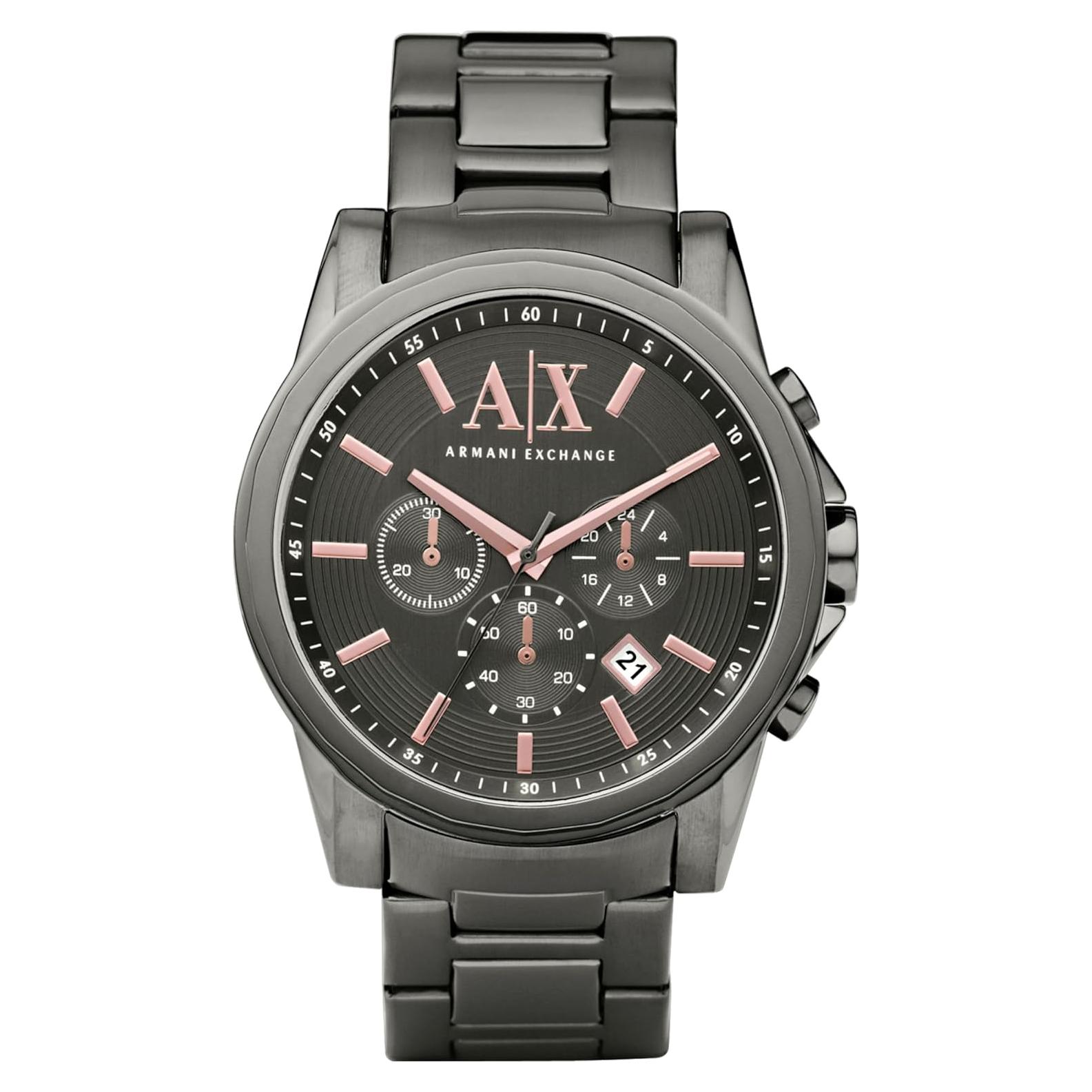Reloj Cronógrafo Armani Exchange AX2086 Acero Gris 44mm