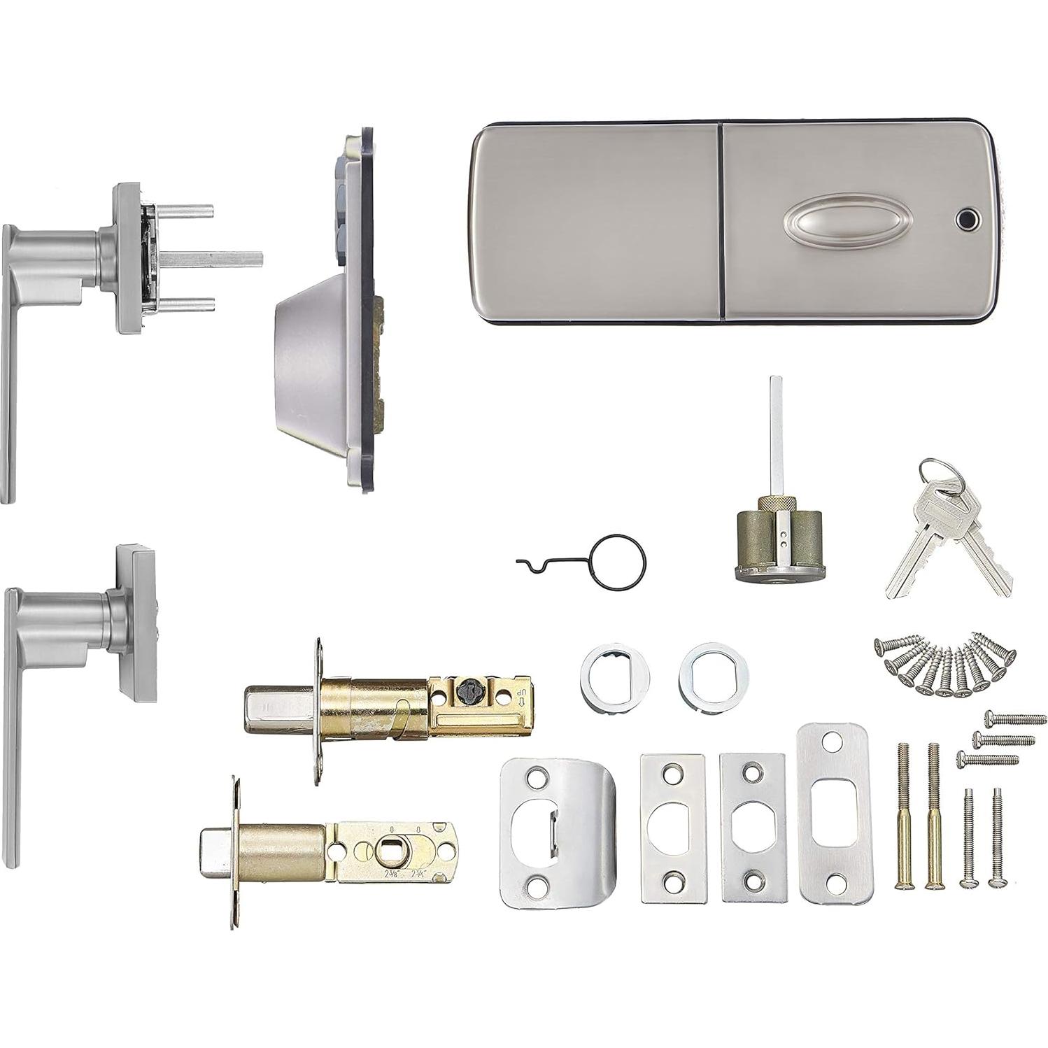 Cerradura Electrónica Amazon Basics con Teclado y Manija