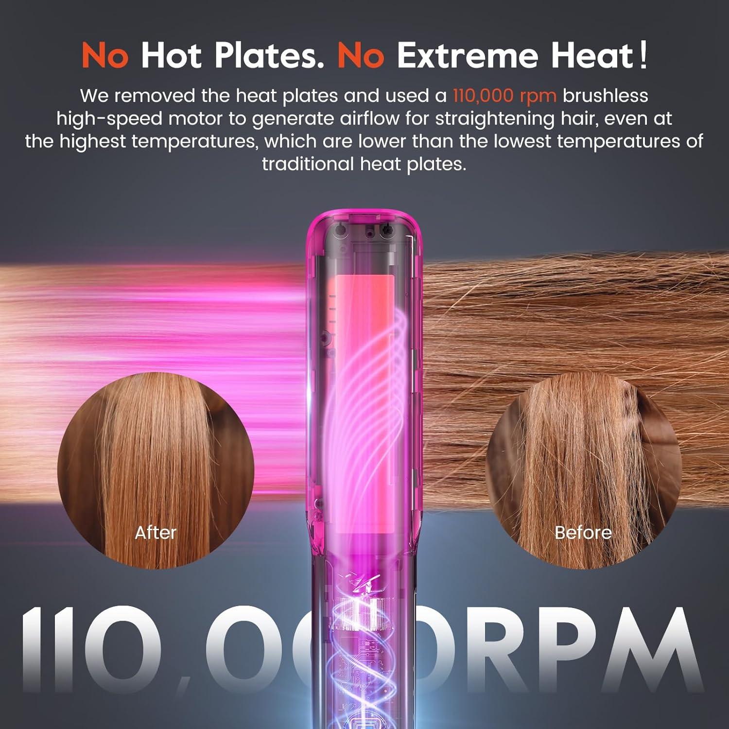 Plancha y Secador 2 en 1 Slopehill EF088 - Tecnología de Aire