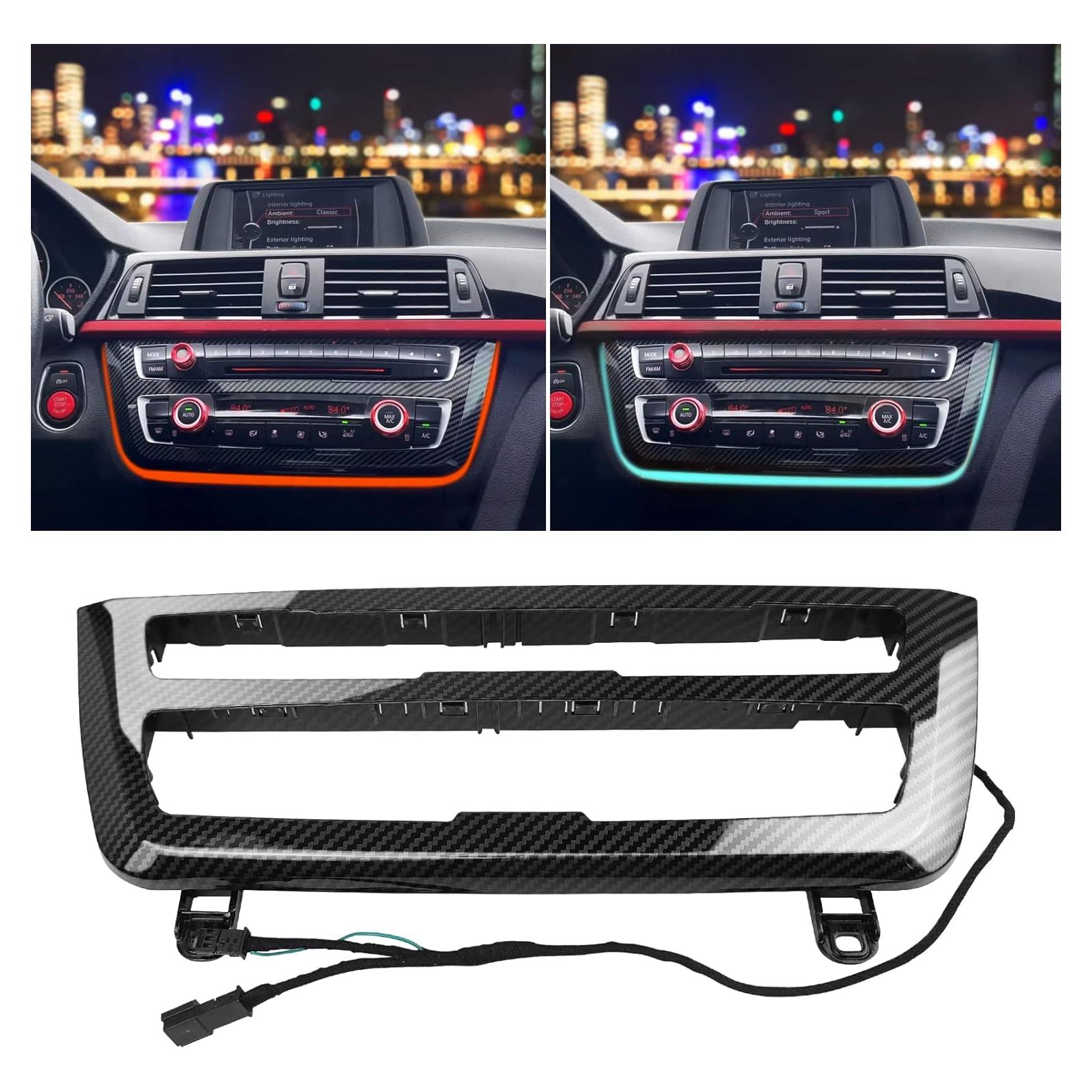Panel de Consola LED Jaronx para BMW F30 F31 F32 F33 - Luz Ambiental Ajustable