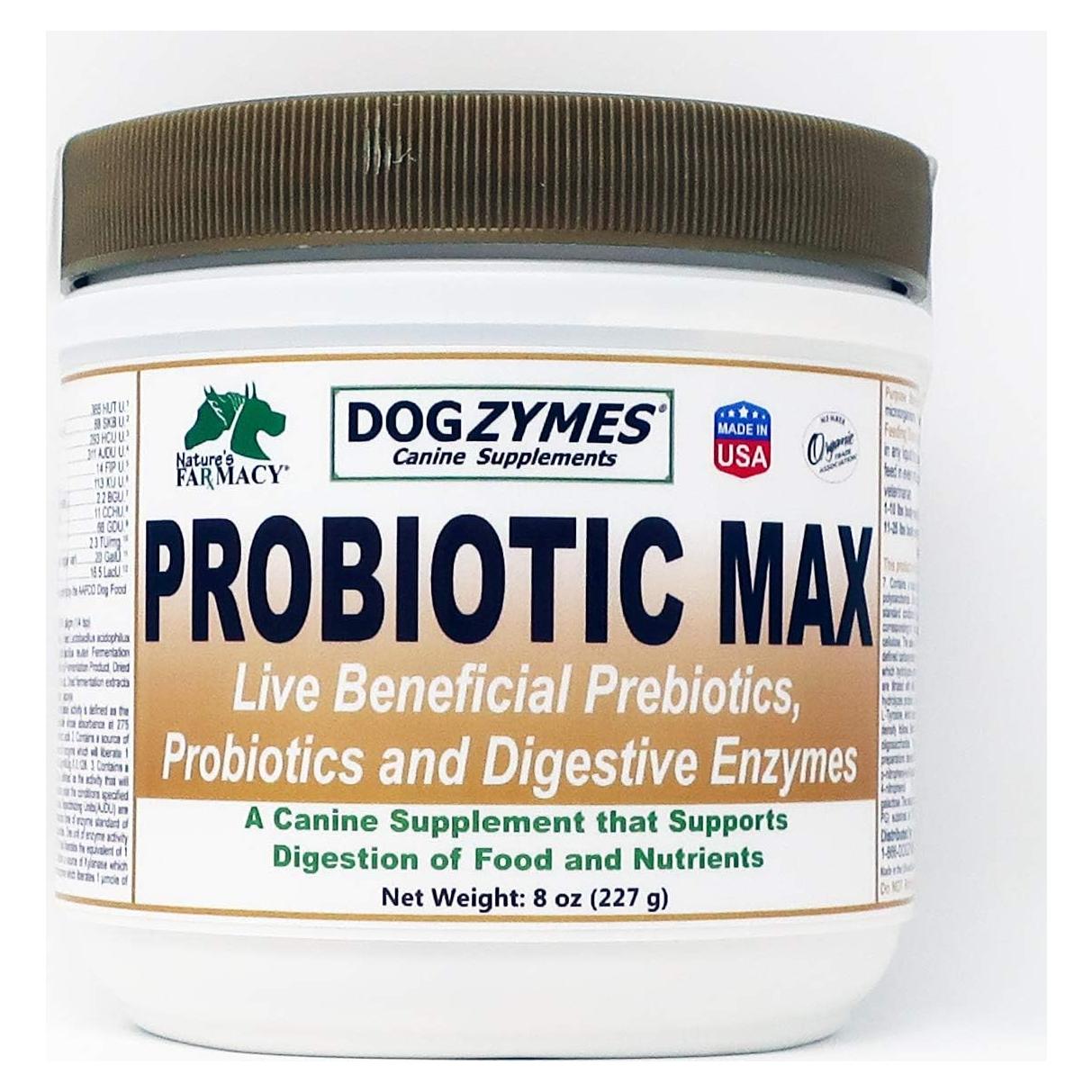 Suplemento Digestivo Probiotic Max Dogzymes 226.8g