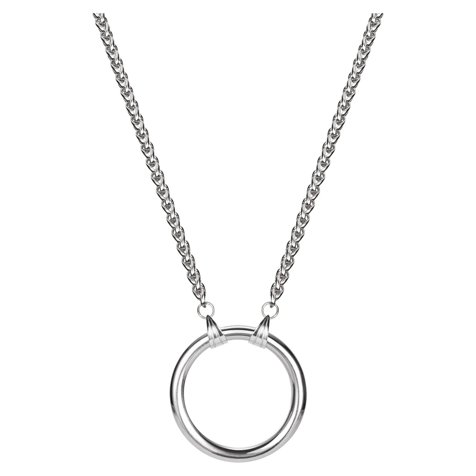 Collar de Gafas Acero Inoxidable 70cm Cadena de Espiga