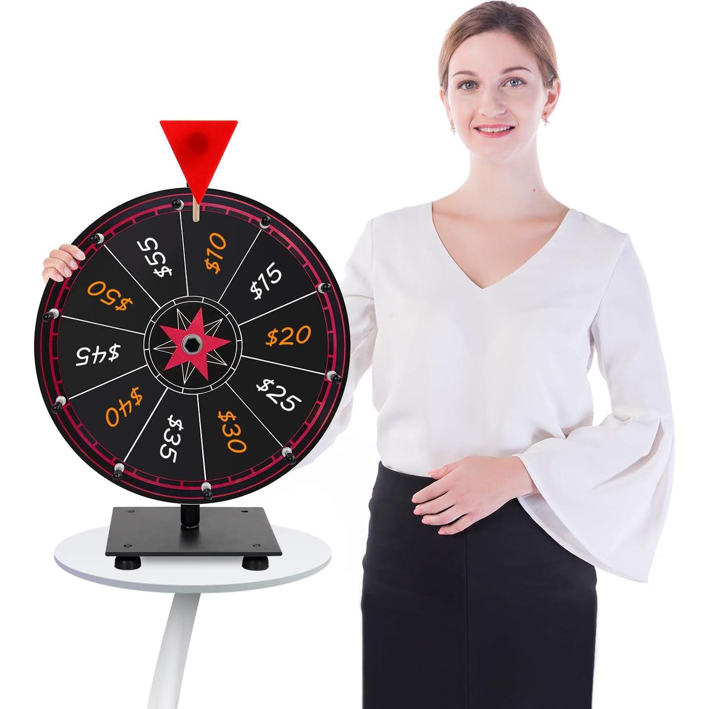 Rueda de Premios T-SIGN 30 cm 10 Espacios Borrable