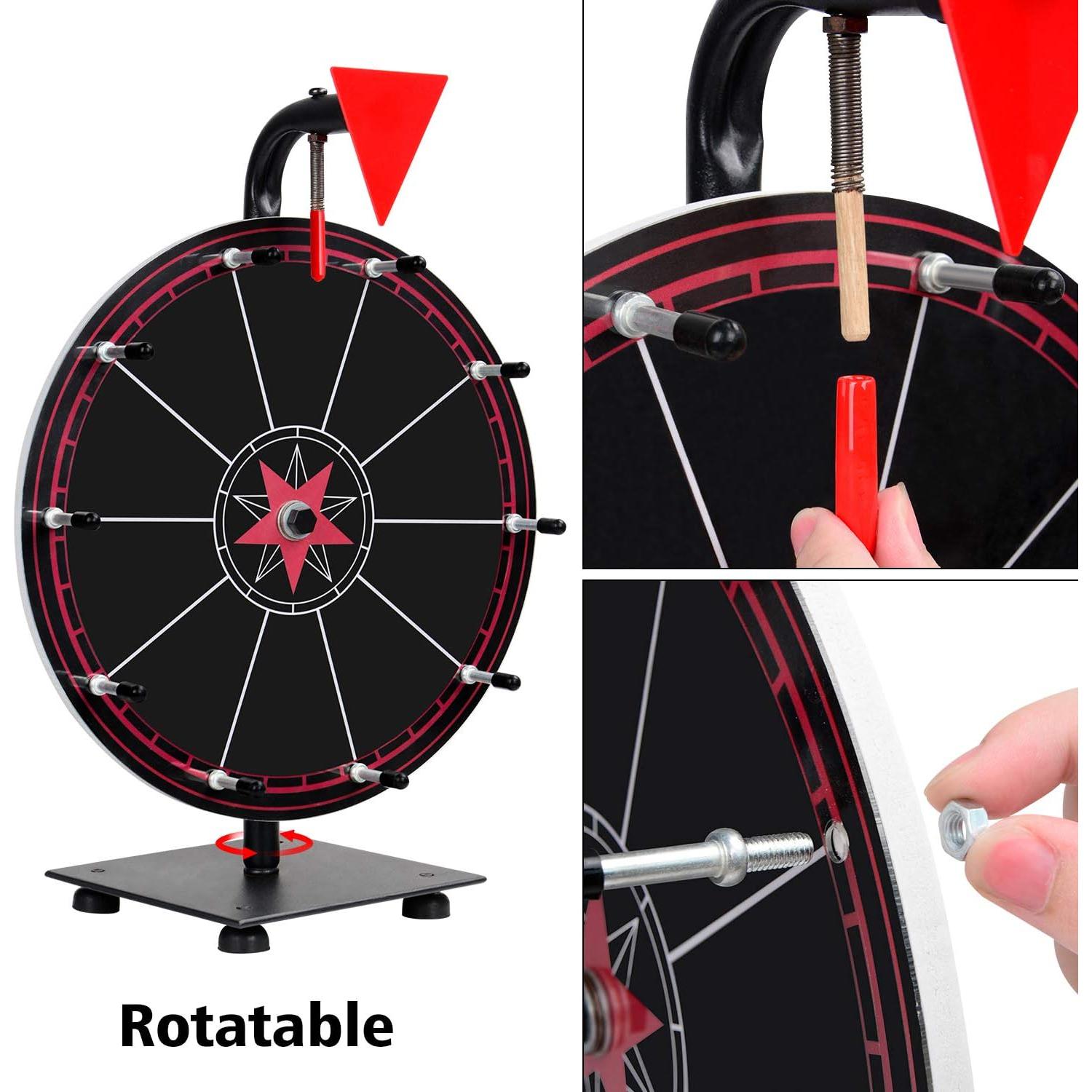 Rueda de Premios T-SIGN 30 cm 10 Espacios Borrable