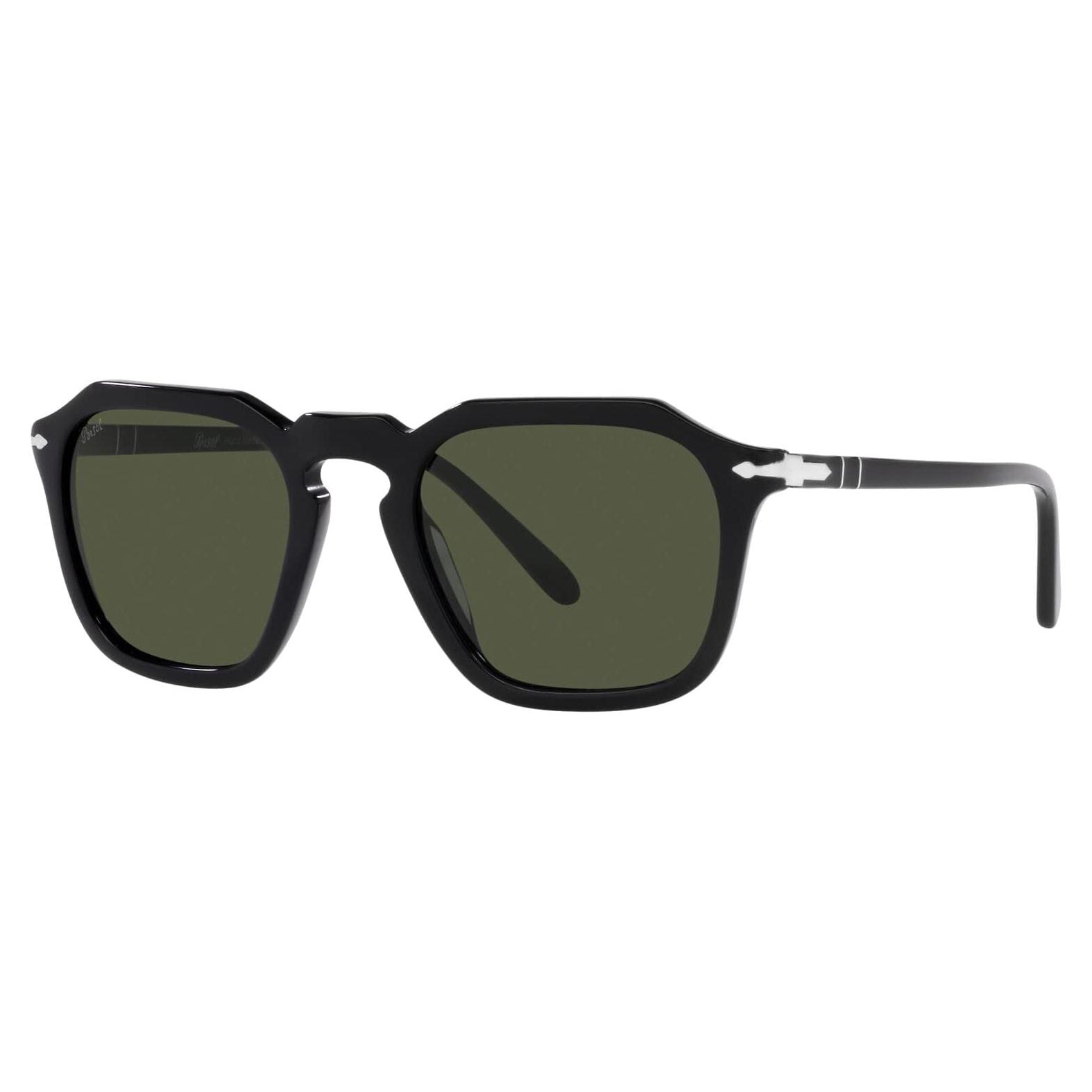 Gafas de Sol Persol PO3292S Cuadradas 100% UV Negro/Verde